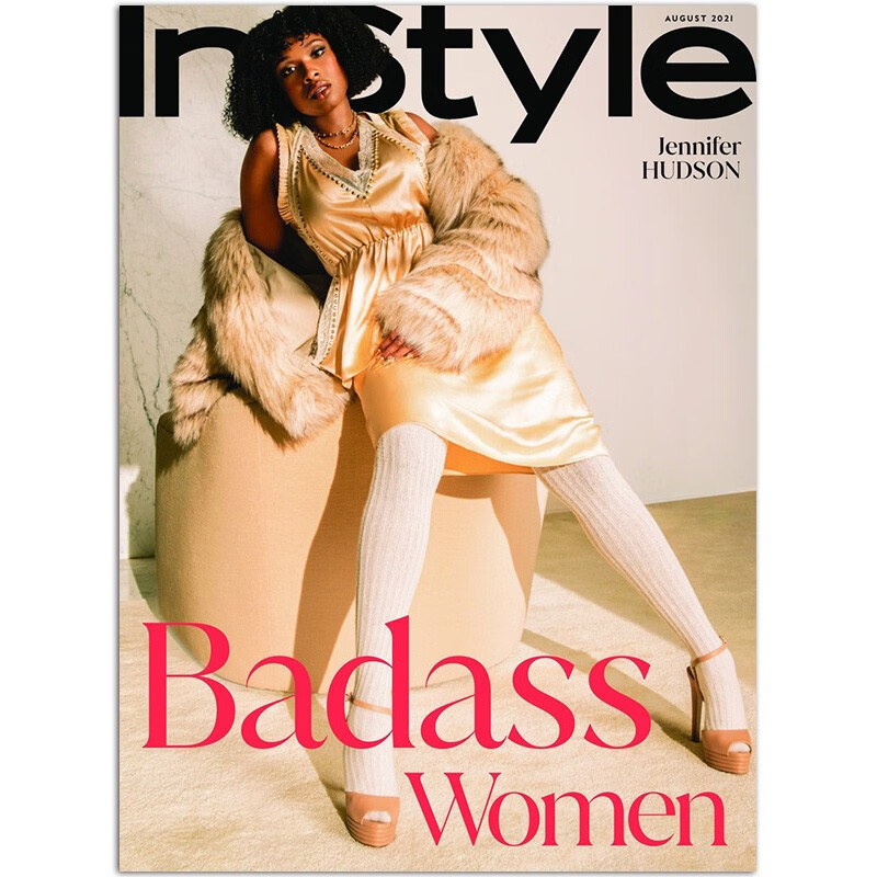 【单期可选】InStyle 时新 2022年月刊 美国女性服饰美容服装时尚杂志 2021年8月刊