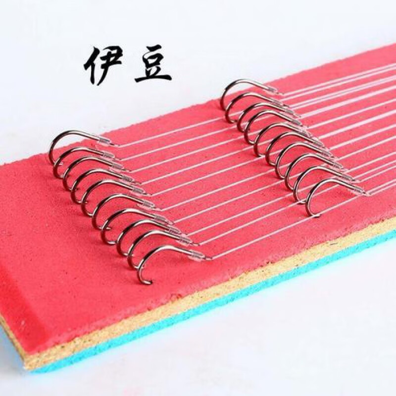 f绑好鱼钩成品子线双钩伊势尼伊豆金袖有倒刺鱼钩套装