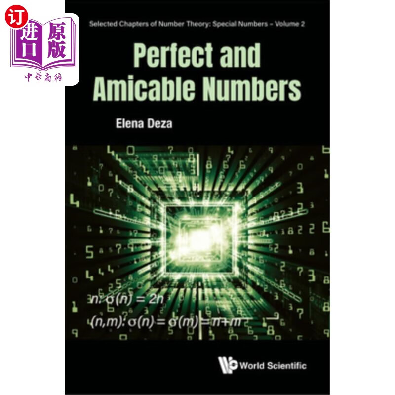 海外直订perfect and amicable numbers 完全数与友好数