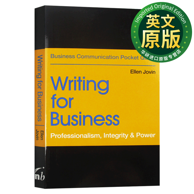 商务写作 英文原版 Writing for Business 英文版