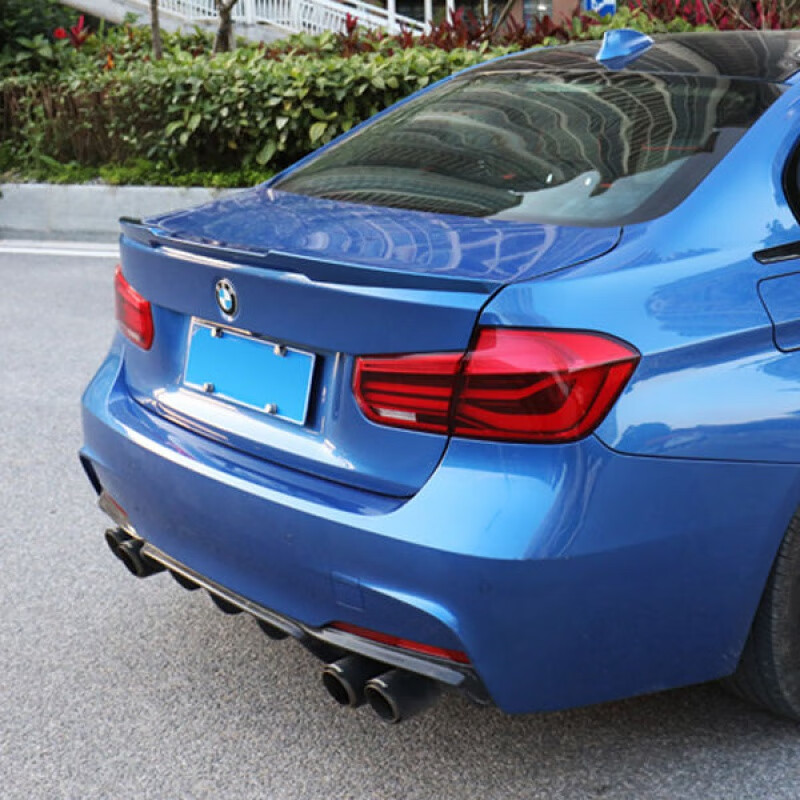 适用于宝马新3系改装尾翼320li318li宝马1系三厢118i120i专用碳纤维