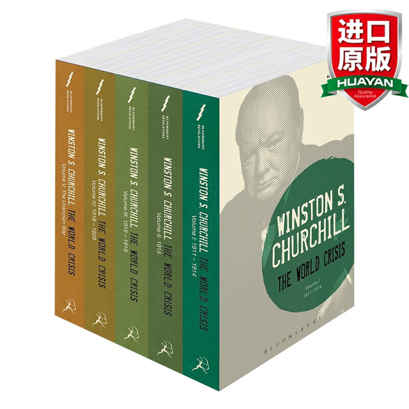 The World Crisis 英文原版 世界危机 温斯顿·丘吉尔 英文版 进口英语原版书籍