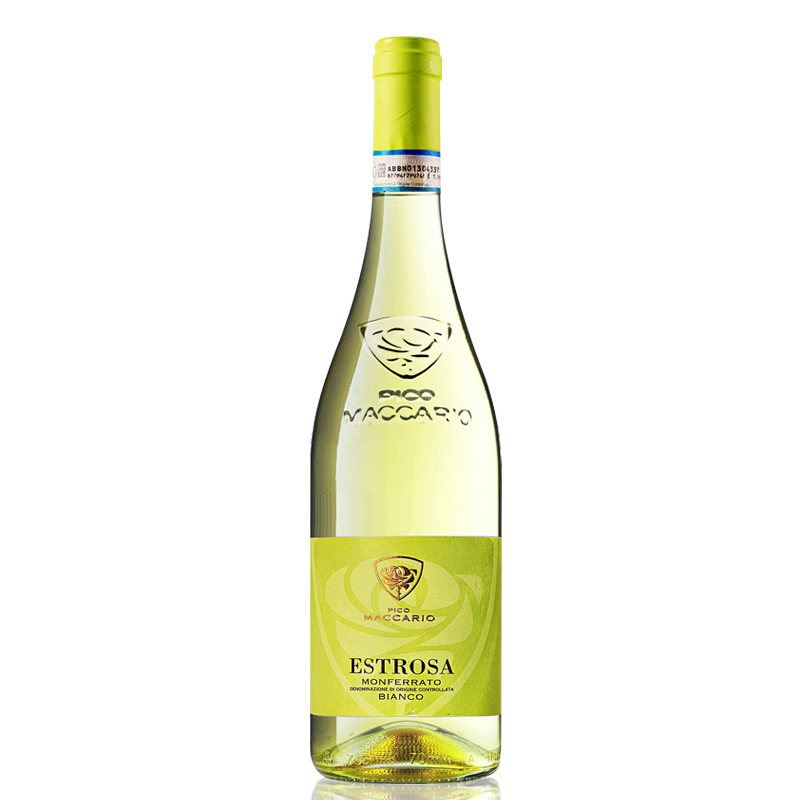 ESTROSA 爱特莎 干型白葡萄酒意大利DOC级阿斯蒂Asti玫瑰酒庄长相思Sauvignon干白 单支装