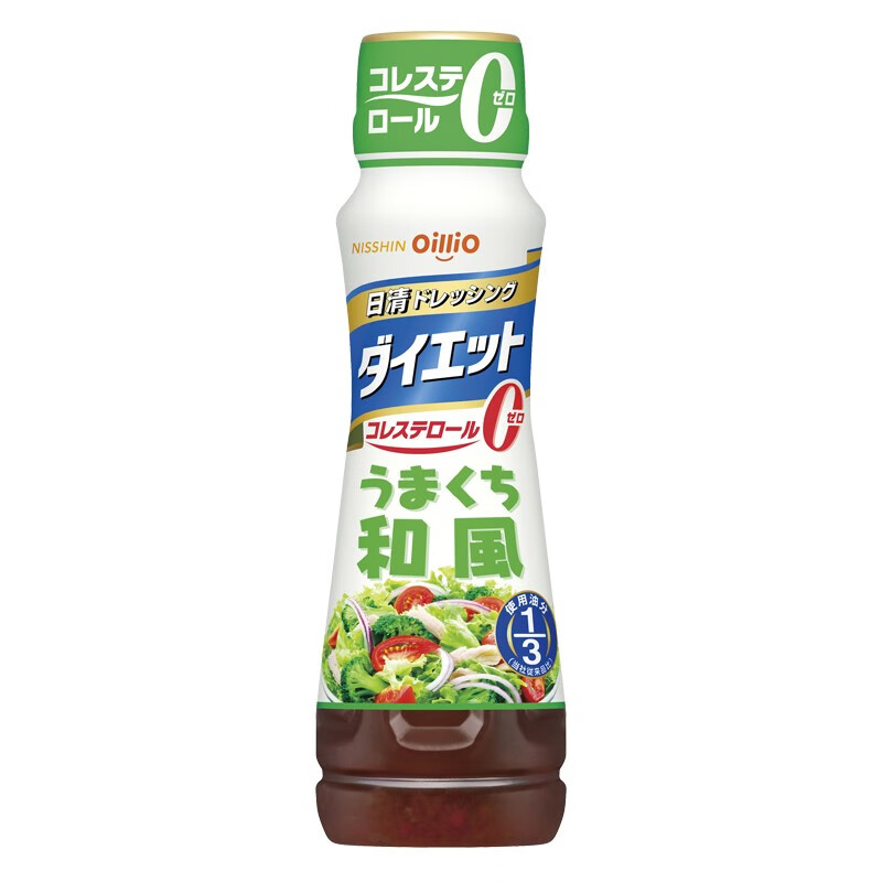 日本进口 日清奥利友 NISSHIN OILLIO 蔬菜沙拉酱 清爽果蔬味日式沙拉 185ml/瓶