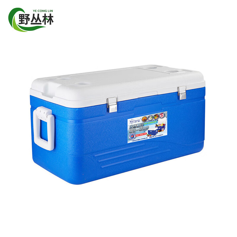 野叢林 保溫箱外賣送餐箱飯菜保溫保熱食品冷鏈海鮮冷凍冷藏箱 180L【高配-六面PU】