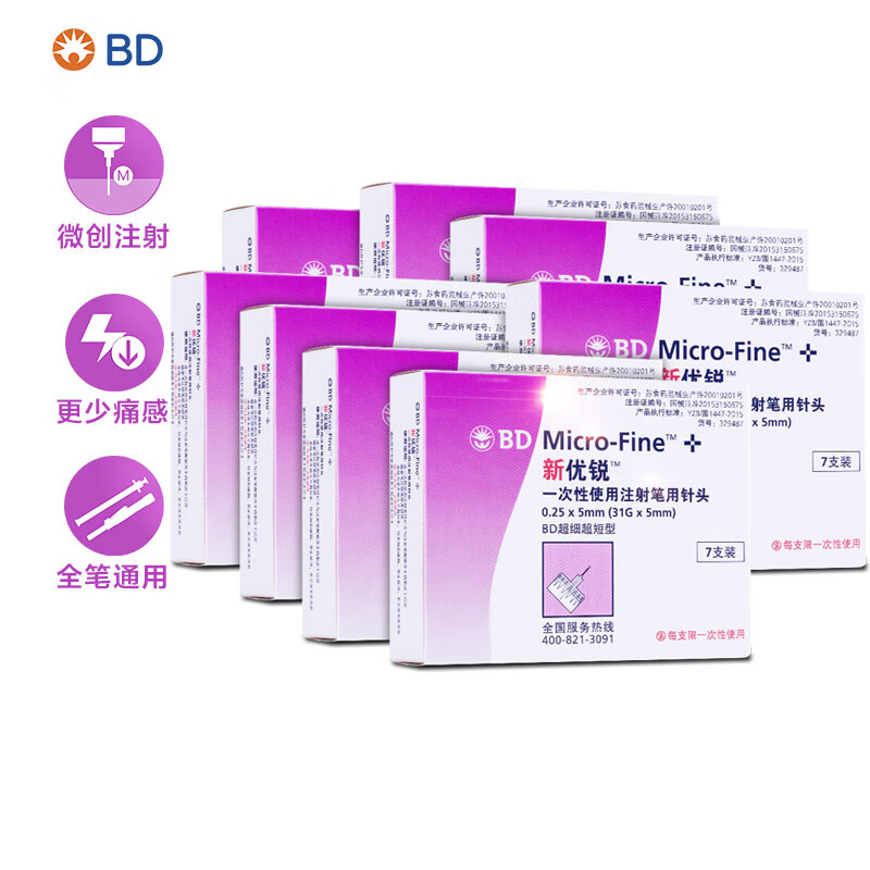 京东新优锐品牌BD针头的历史价格和用户评价，购买可靠方便