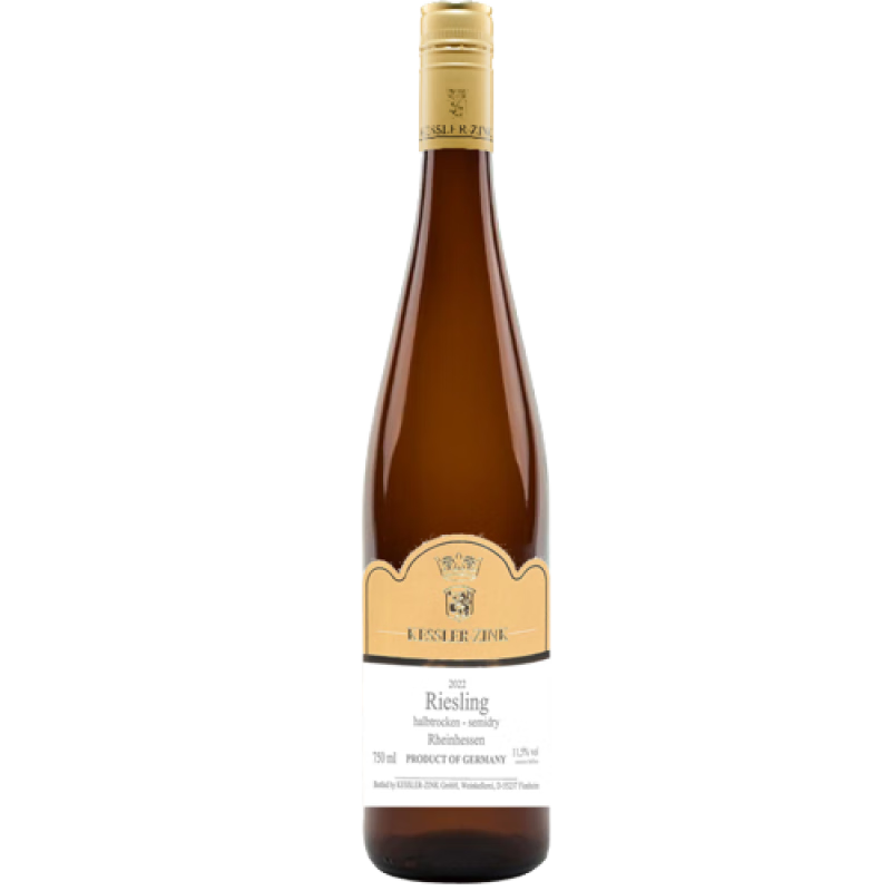 Kessler-Zink 凯斯勒 德国莱茵黑森凯斯勒雷司令QBA半干白葡萄酒单瓶