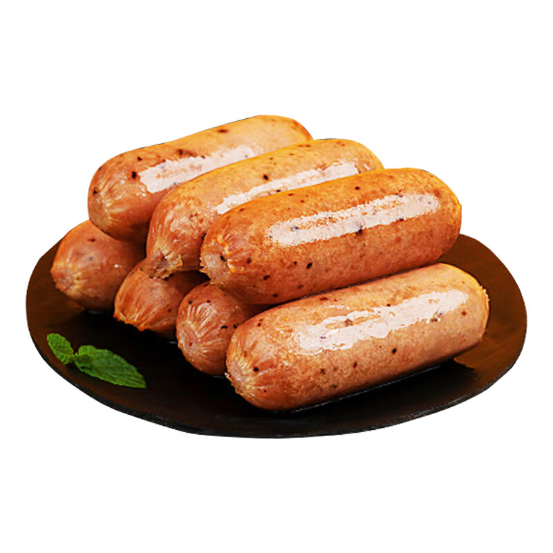 汇小咖火山石烤肠香肠早餐火腿肠肉肠空气炸锅烧烤食材过节送礼 30根共3斤(原味+黑椒+玉米)