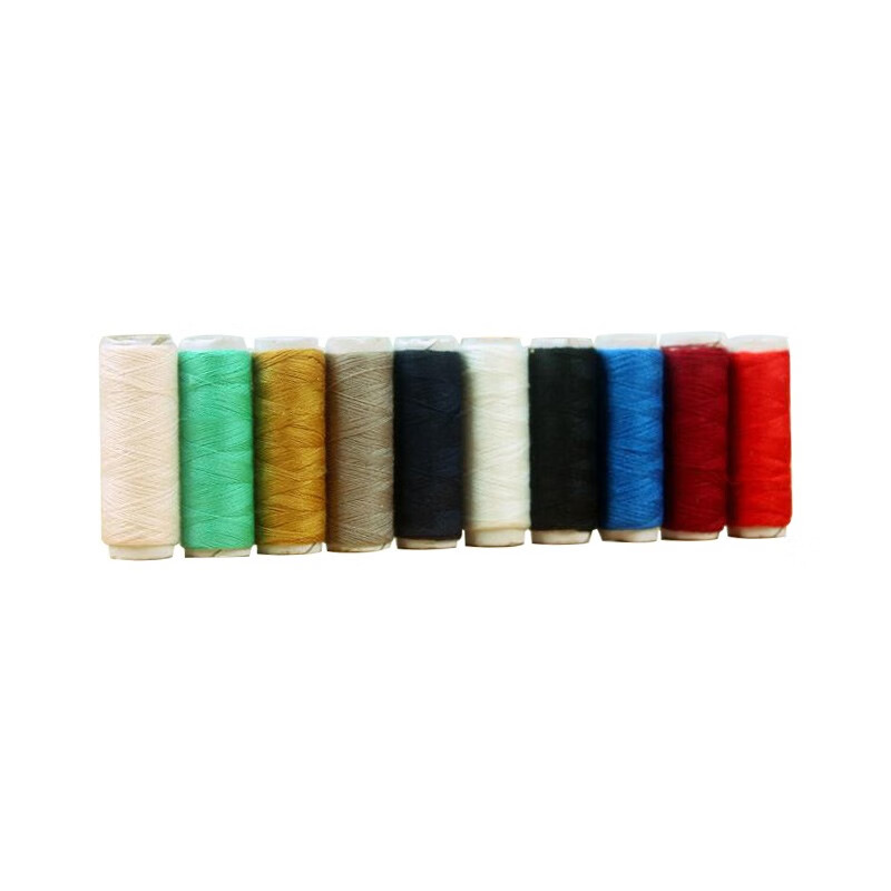 芳华缝纫机适用缝纫10色线家用手缝针线十色线
