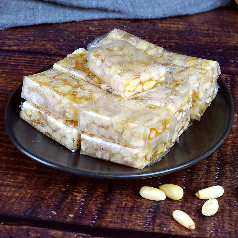 采芝仙翁苏州特产苏式糖果松仁糖脆松糖软松糖松子糖糖果散装 250g