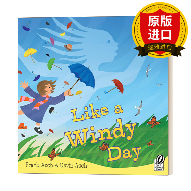 day 风 frank asch 儿童科学百科知识绘本图画书 英文版 进口英语原版