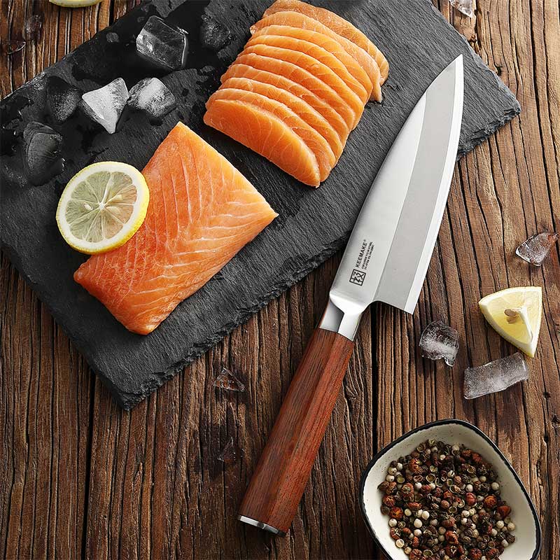 极(keemake) 日式柳刃刺身刀三文鱼刀鱼生刀寿司料理刀具生鱼片刀