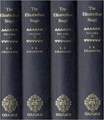 The Elizabethan Stage: 4-Volume Set