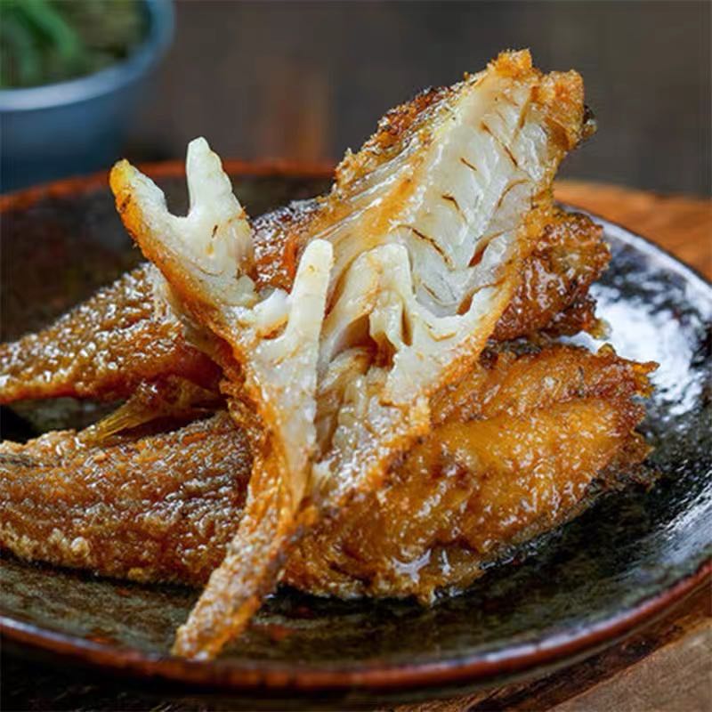 辣味五香带鱼香酥即食黄花鱼小黄鱼香辣