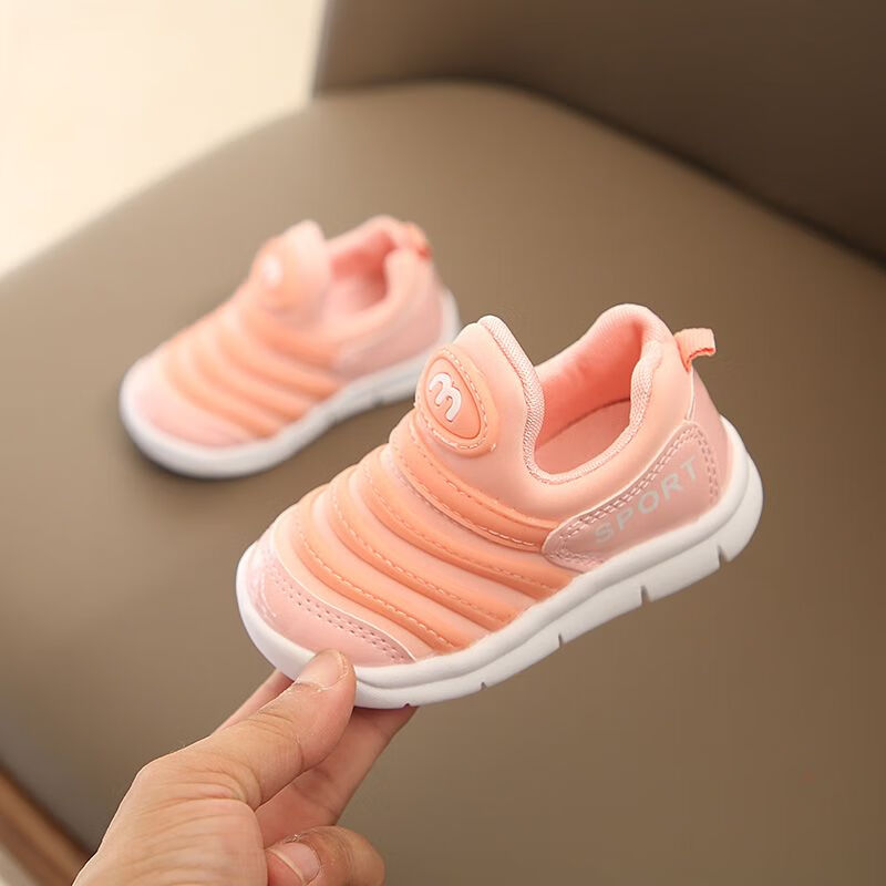 婕婕珂儿毛毛虫童鞋夏季1-6岁3儿童运动鞋女童休闲鞋宝宝学步鞋小童单