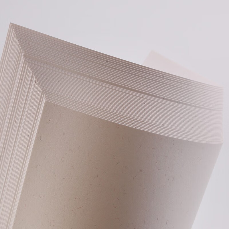 艺彩宸 300g棉芯纸米黄卡其色丝棉纸棉絮纸卡纸特种纸艺术纸封面纸