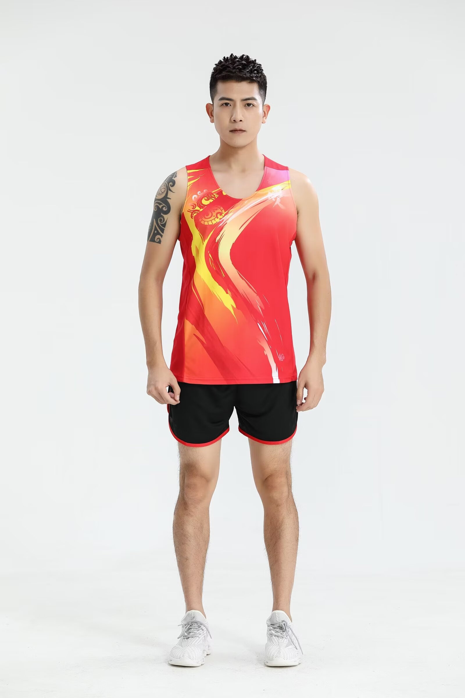 千纸兔儿童田径训练服专业男女款田径服训练比赛跑步儿童马拉松体考