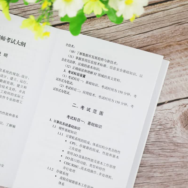软考教程 数据库系统工程师考试大纲详情图