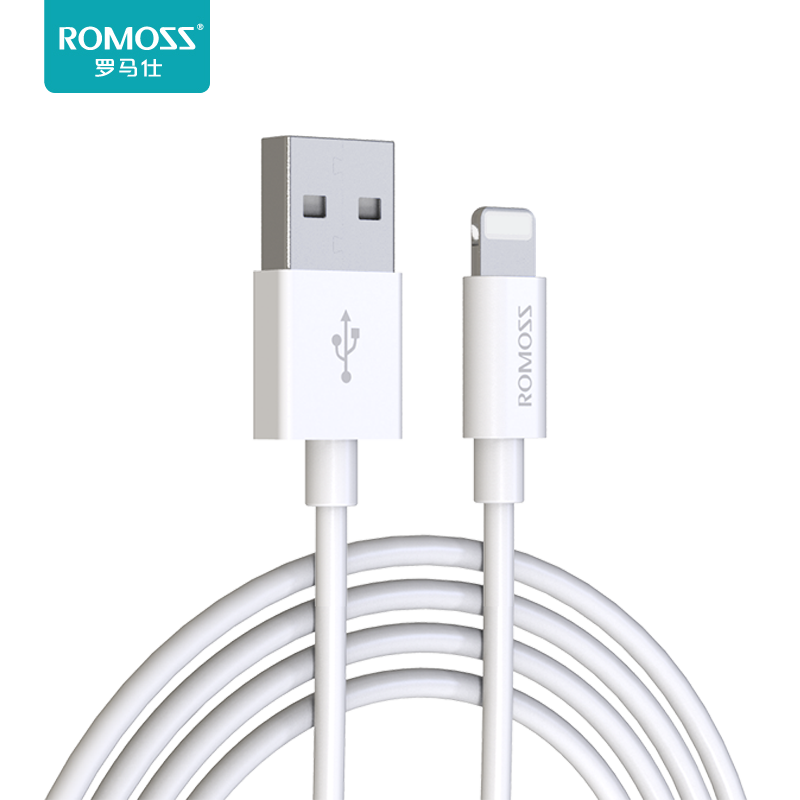罗马仕（ROMOSS） 苹果数据线快充充电线适用iPhone13/12/11Pro/iPad 苹果数据线1米10056880206411