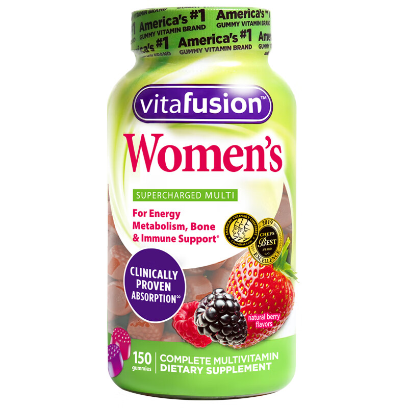 Vitafusion女士维生素,健康生活的不二选择