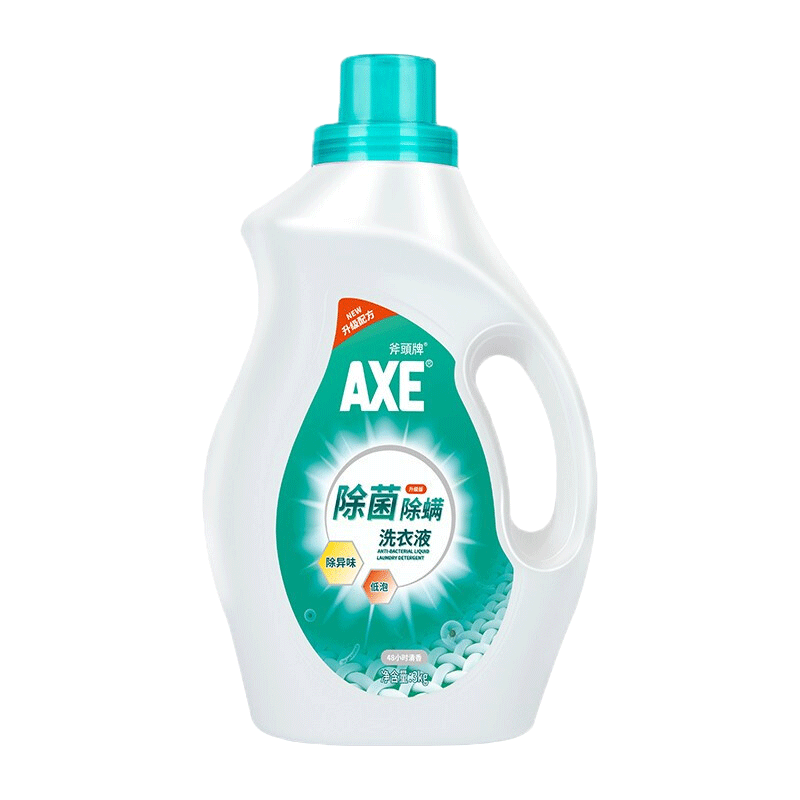 斧头牌（AXE）除洗衣液3kg  温和亲肤 婴儿可用（新老包装随机发货）