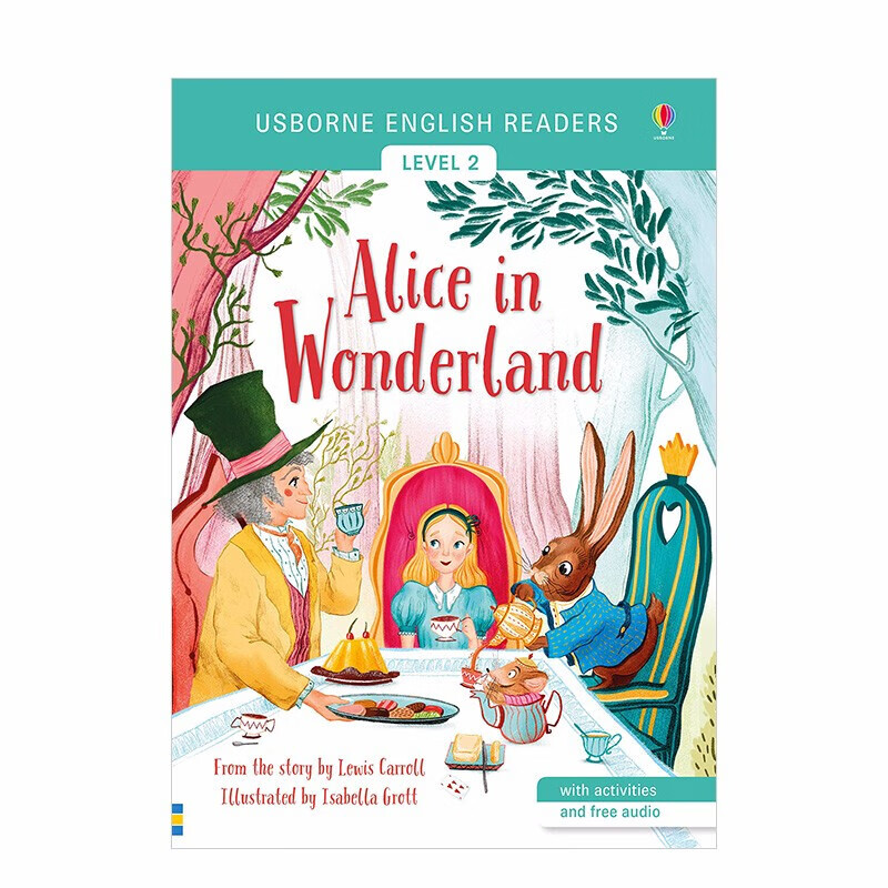 【预订】【lv2】alice in wonderland爱丽丝梦游仙境 英文原版儿童