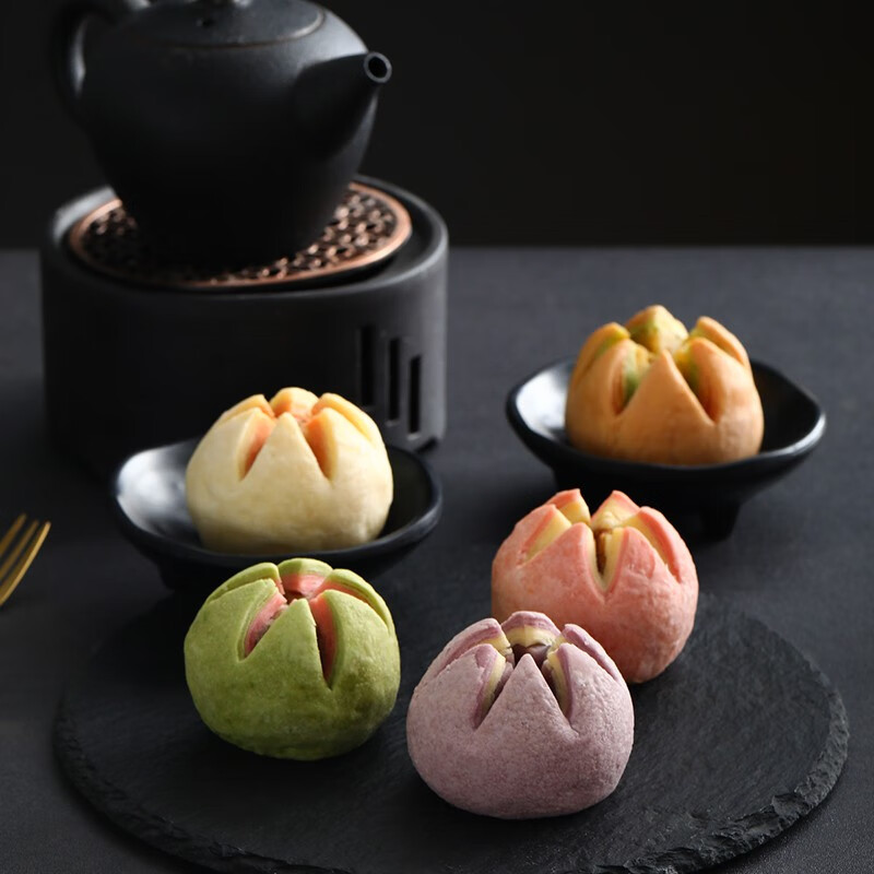 yotime 新年礼物 苏式糕点网红点心零食荷花酥饼 年货礼盒传统糕点