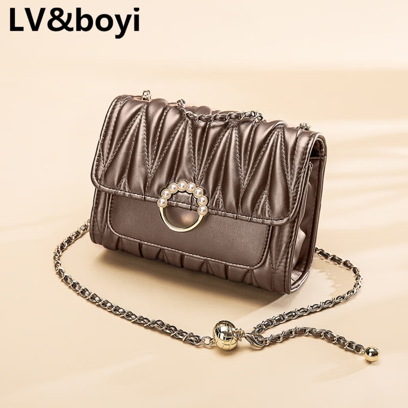 lvboyi奢侈品官方品牌包包卡洛黛茜2022新款女包单肩包包女士斜挎包