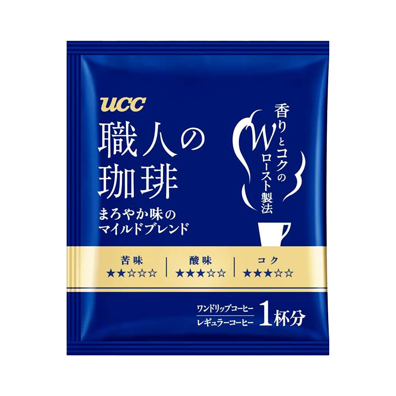 悠詩詩悠詩詩滴濾式職人掛耳咖啡粉 日本進(jìn)口掛耳式手沖黑咖啡 圓潤柔和100包/箱