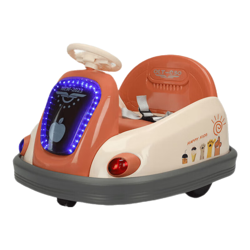 百亿补贴:欧乐童儿童电动碰碰车小孩婴儿玩具车可坐人带遥控宝宝四轮