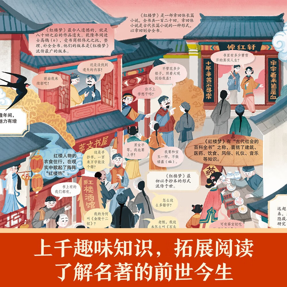 乐乐趣翻翻书揭秘华夏系列（全16册）揭秘四大名著+故宫+文化符号+汉字古诗词 好玩又好学详情图