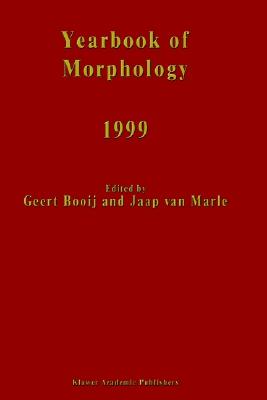预订 Yearbook of Morphology 1999