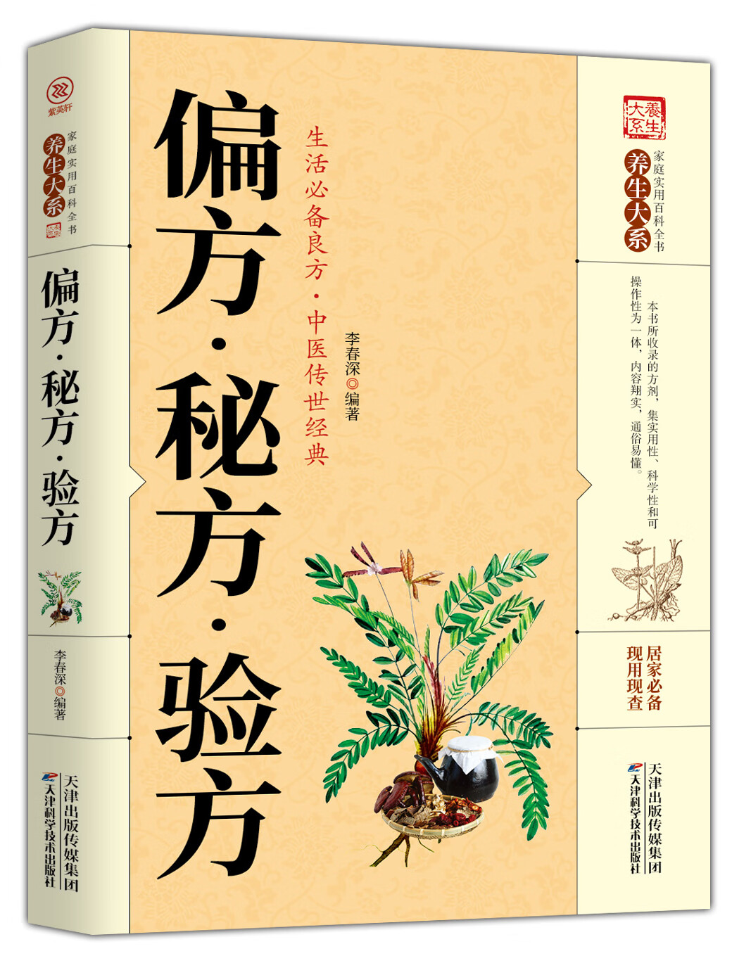 家庭实用百科全书养生大系:偏方·秘方·验方 家庭实用百科全书 生活常备良方中医传世经典 中医养生验