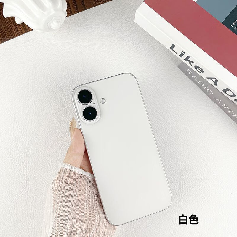 嘉玘手機模型適用于蘋果16:iPhone16Pro仿真展示16Plus新款模型機 16 白色【高端貨】 可亮屏【亮低電量圖標帶震動】玻璃屏幕