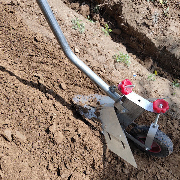 定制适用人拉犁手拉犁人工小型锄地松土农用神器除草手推梨地翻土机