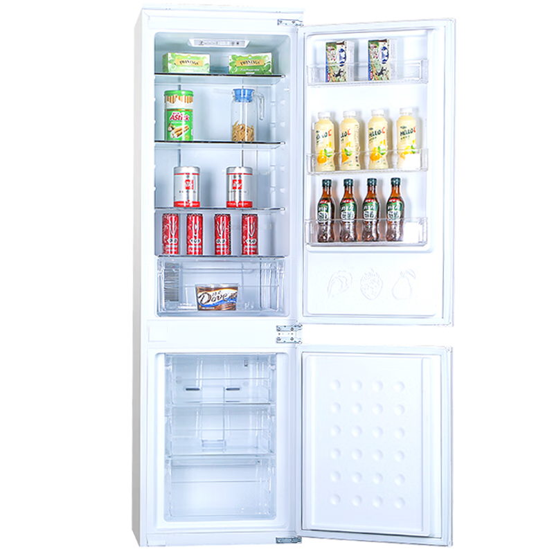 ���ZUNGUI��BCD-232WQBȫǶ��ʽ�����ű�Ƶ������˪��Ƕʽ��������ҵ������ܱ��� ����̨��������232L��̨������