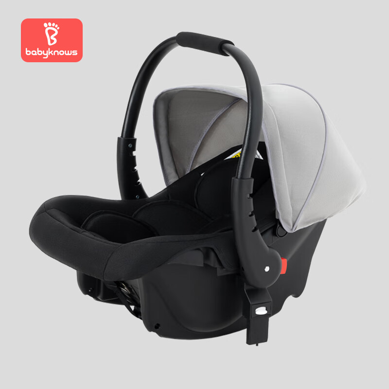 babyknows婴儿提篮式汽车儿童安全座椅新生儿安全提篮0-15个月