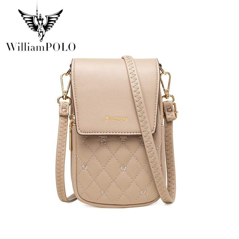英皇保罗(williampolo)精致小包包手机包2023新款女夏天迷你轻便零钱
