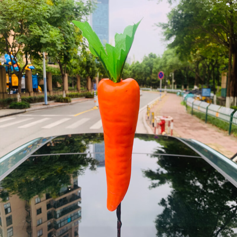 车汇广源宝马mini天线装饰 cooper汽车球车顶用车外品可爱卡通水果