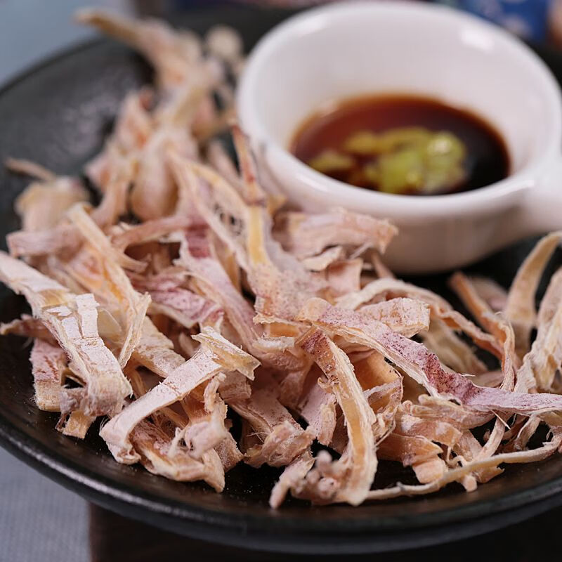 即食海鲜干货北海烧烤碳烤小零食大 经典原味香烤鱿鱼干【6袋*40克】