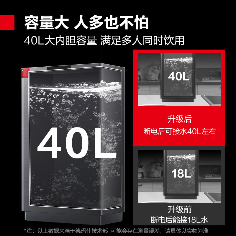 德玛仕（DEMASHI）开水器 商用开水机 电热 全自动进水 304不锈钢 烧水器商用 KS-70PJS（380V）