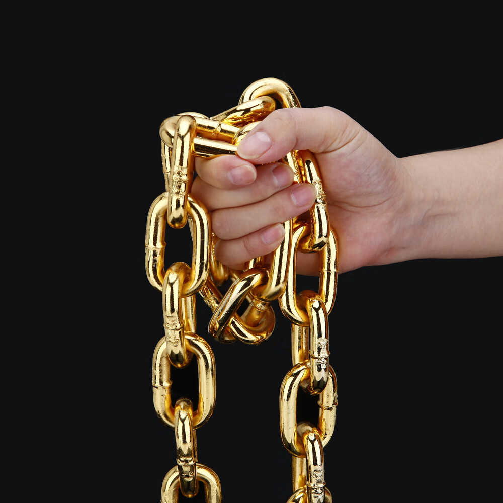 京必诚古铜金色挂衣链晒衣链装饰链条护栏吊灯链条锁链钢链铁链金 青