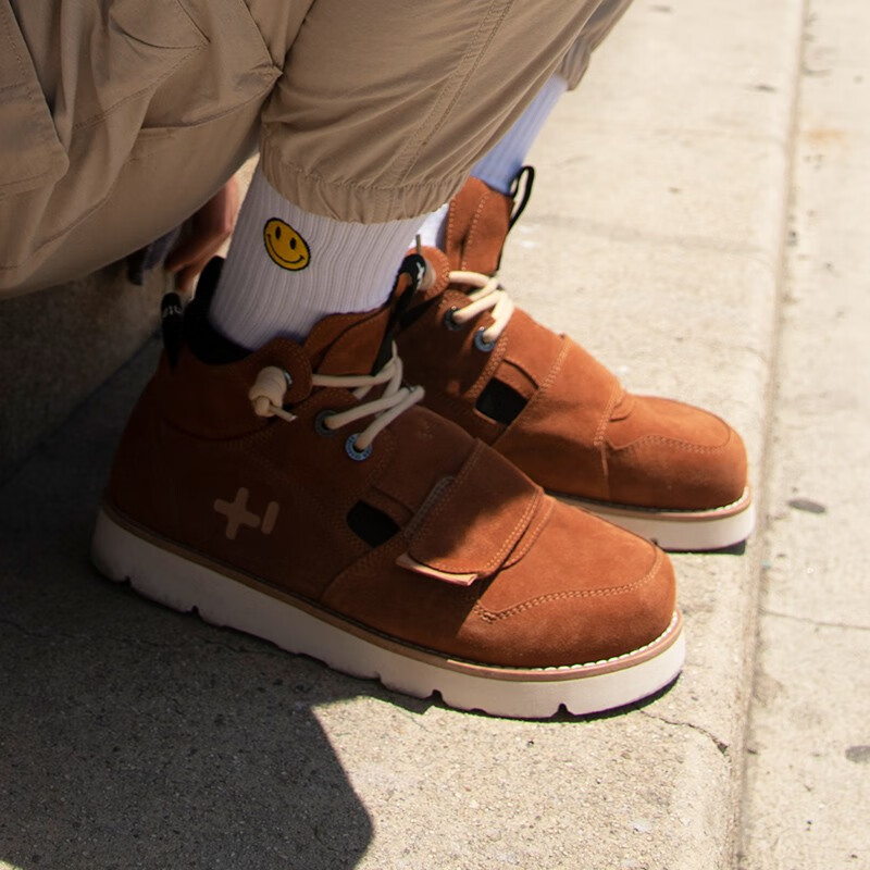 otz丑萌鞋潮流男鞋高帮男士休闲鞋秋冬轻便时尚女鞋百搭运动鞋子男
