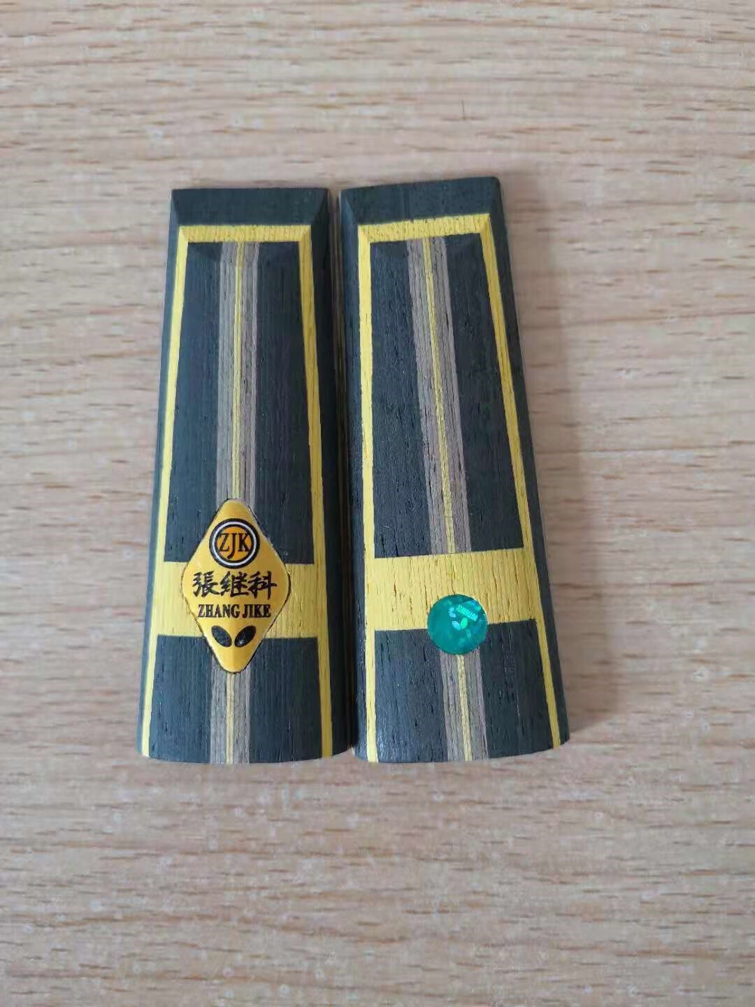 乒乓球拍手柄配件手柄乒乓球拍底板配件diy新款超轻张继科zlc 一对拍2