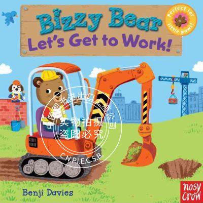 现货 bizzy bear:让我们开始工作吧! 英文原版 bizzy bear: let