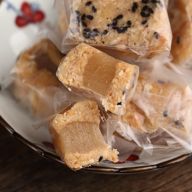 广东特产揭阳特产潮汕小吃零食 靖海 黑芝麻 豆辑 惠来