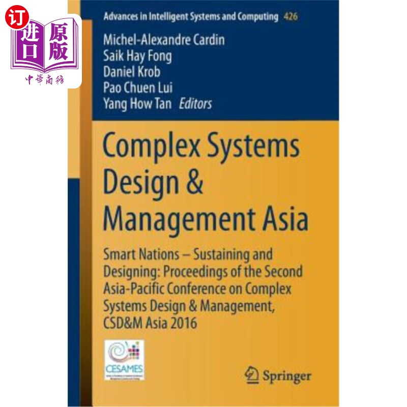 海外直订complex systems design & management asia: smart nations