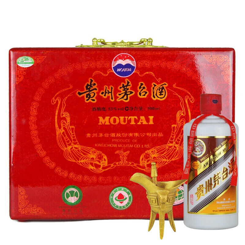 酒 53度 茅台飞天珍品系列 酱香型白酒 53度 500ml 1瓶 大木珍(礼盒装