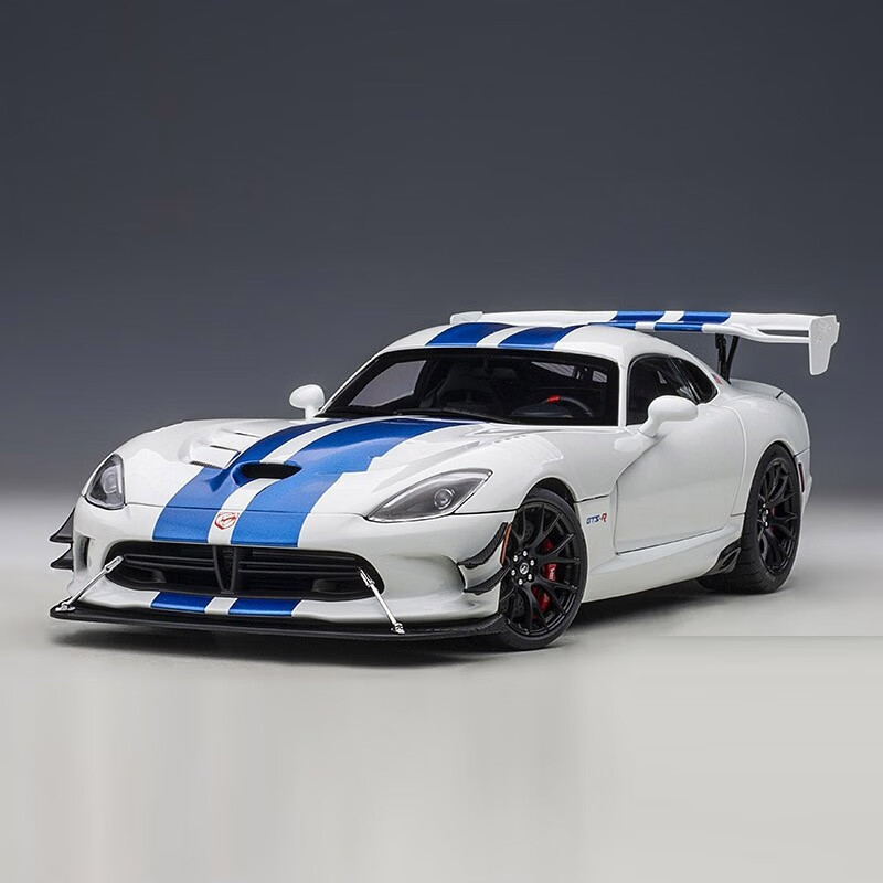 autoart奥拓 1:18 道奇蝰蛇 dodge viper srt 树脂汽车模型车模 白色