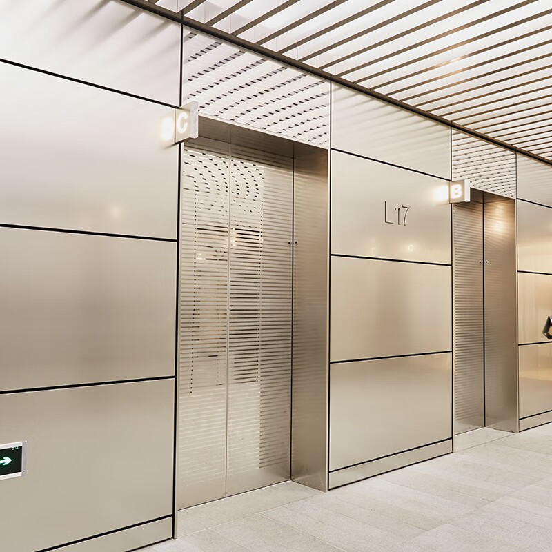 润华年竹炭木金属板碳晶护墙板木饰面竹木纤维镜面板装饰集成墙板拉丝